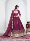 Purple Colour Mehvish Vol 36 By Dani Creation Art Silk Mirror Work Embroidered Lehenga Choli 3062